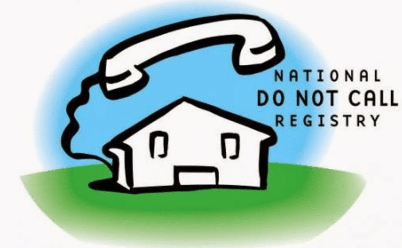 do not call register nc