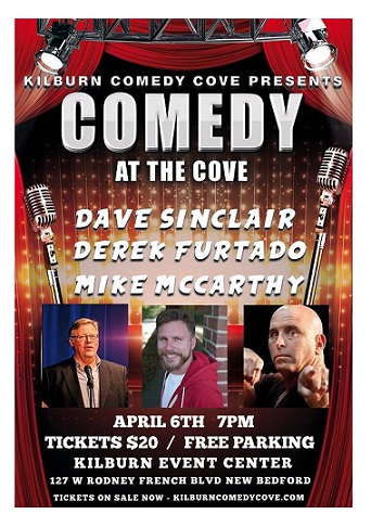 The Kilburn Comedy Cove presents: Dave Sinclair, Derek Furtado and Mike ...