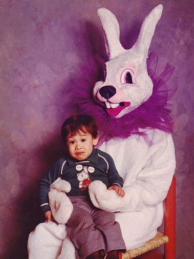 vintage easter bunny costume